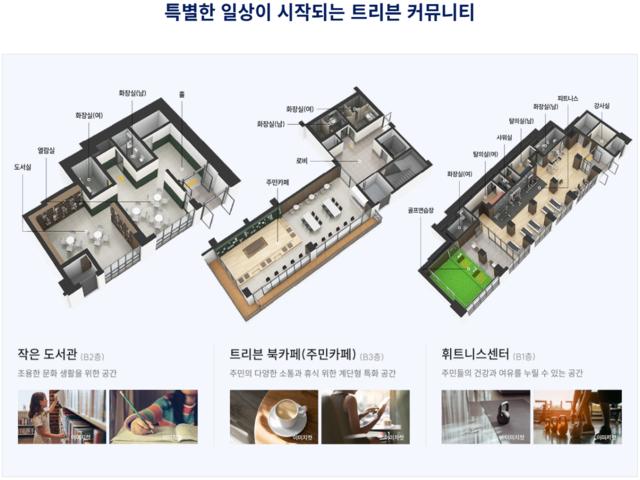 안동 트리븐 모델하우스 커뮤니티